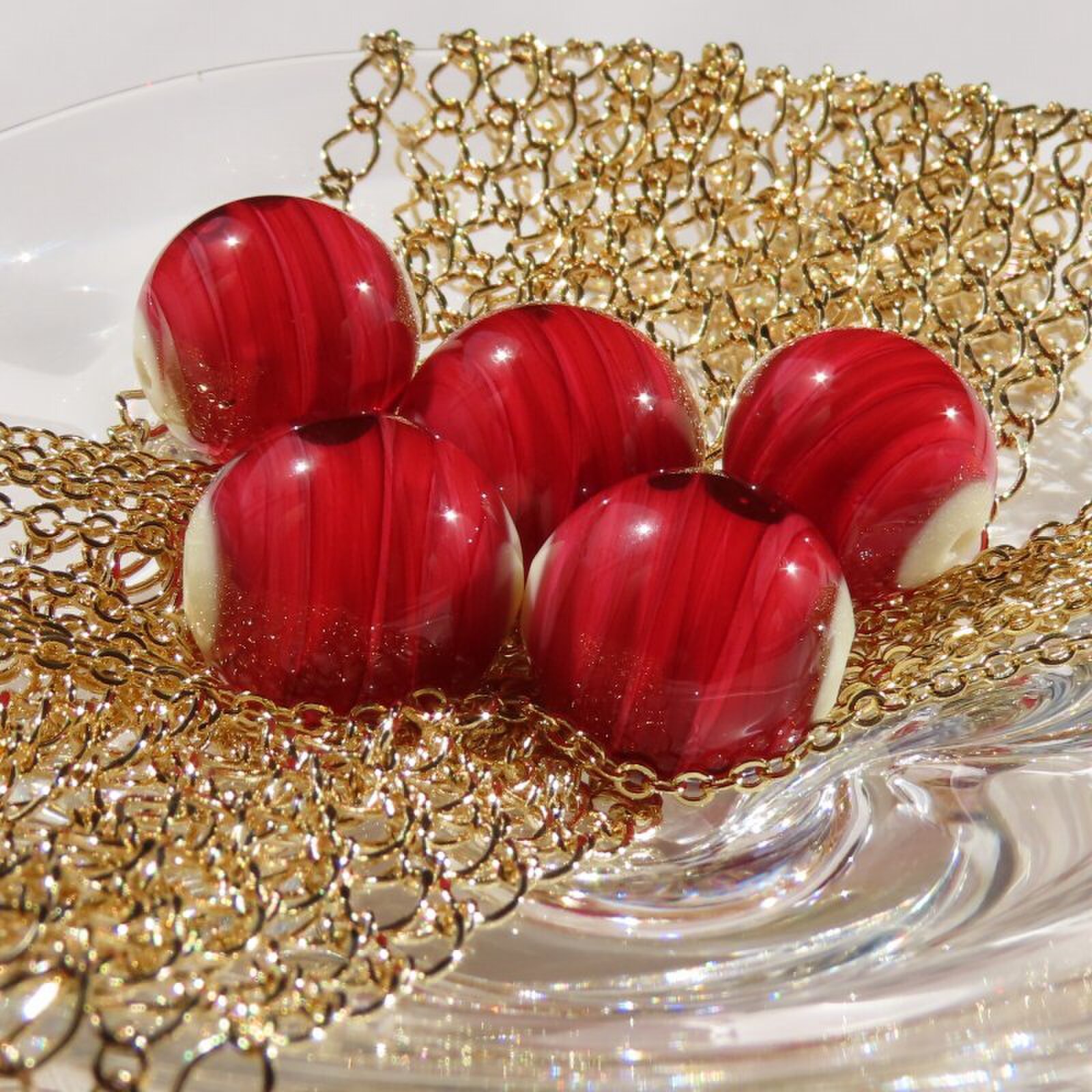 大阪とんぼ玉と沖縄ホタルガラス 職人タカシ