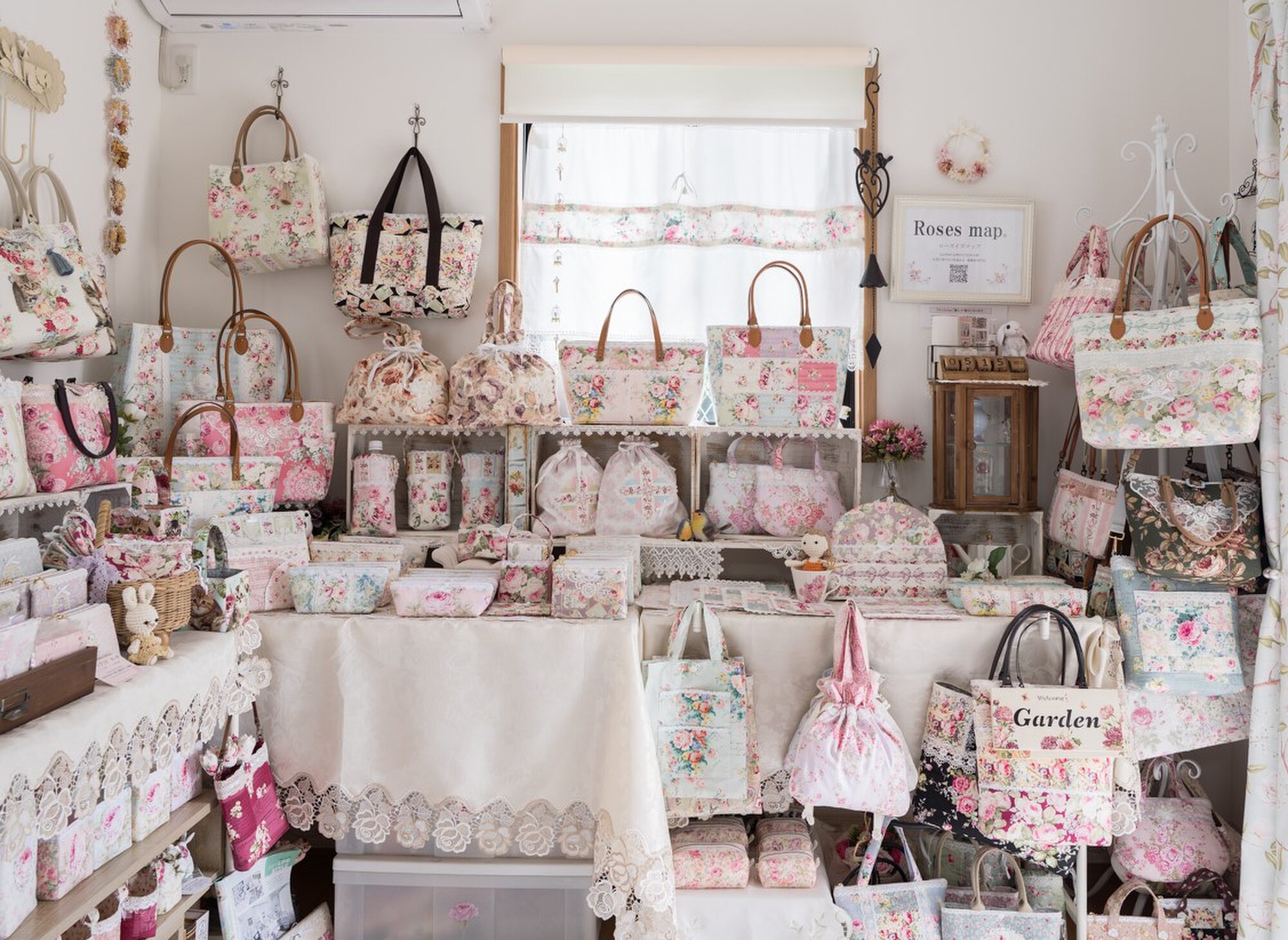 薔薇柄専門店　Roses map　ﾛｰｽﾞｲｽﾞﾏｯﾌﾟ