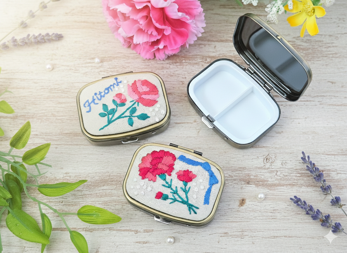 EFFüE エッフェ  刺繍をする人