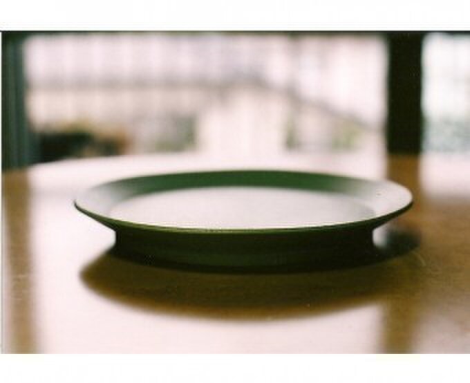 希少　陶板皿　一点物 水牛角 桃皿 – Zenma