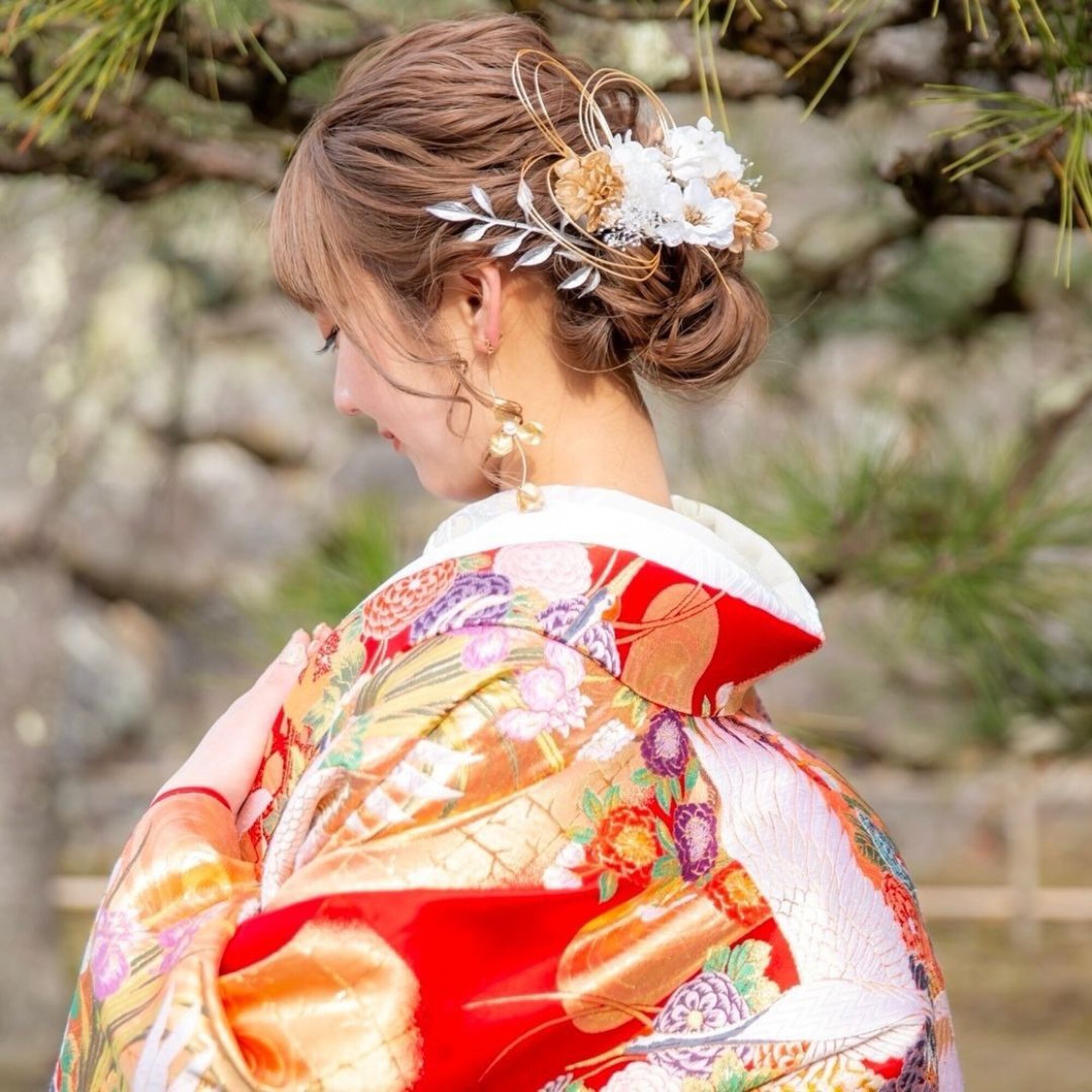 結び桜　成人式・卒業式・結婚式髪飾り専門店