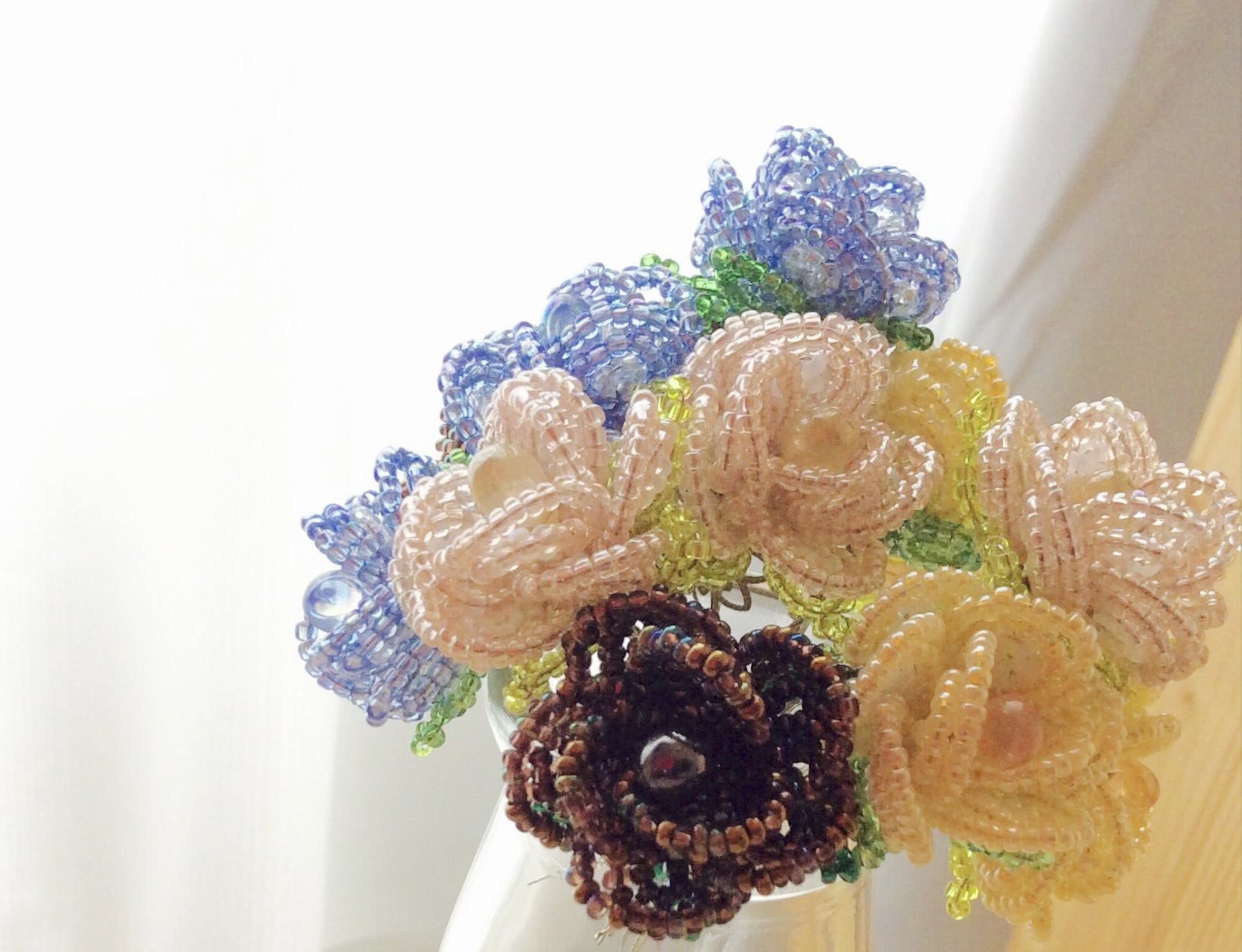 あ、ばらや　beads work