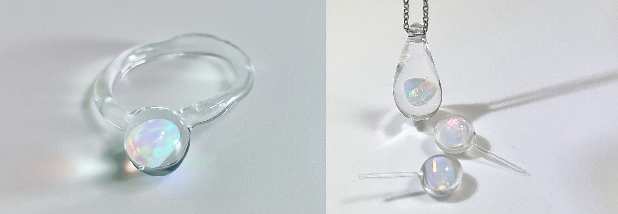  nenekoko * glass jewelry