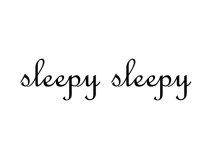 sleepysleepy