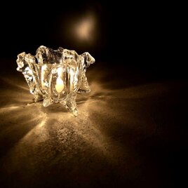 キャンドルホルダー   氷塊