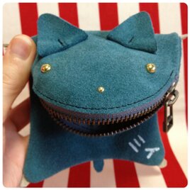 シオマル（キャラクターポーチ）青みどり