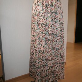 花柄スカートの画像