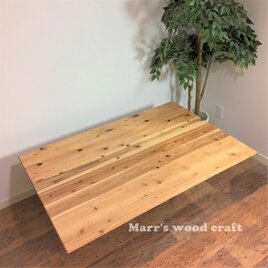 天然木こたつ天板　80ｘ120cm　杉の無垢材　クリアー塗装　交換用コタツ天板のみ 【オーダー可能】