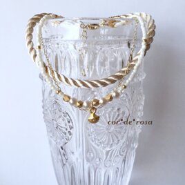 〜 shell bracelet 〜シェルの三連ブレスレット