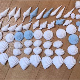 粘土 貝殻 ハンドメイドパーツ