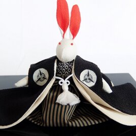 紋付袴のうさぎさん