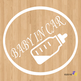 Baby In CAR 05 カッティングステッカーの画像