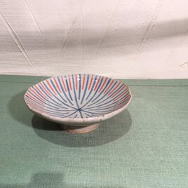 小皿（赤・青）の画像