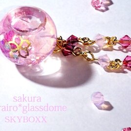 2019.01.01より受注受付！sakura＊そらいろガラスドーム≪春季限定：受注製作≫の画像