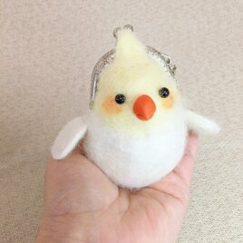 羊毛フェルト小鳥財布