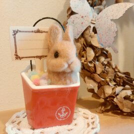 羊毛ウサインプレート☆ネザー