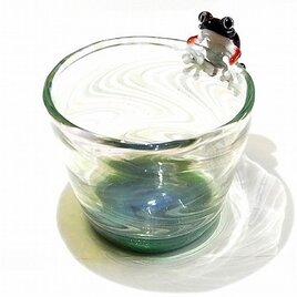 Frog Glass カップ【kengtaro/ケンタロー】 カエル ボロシリケイトガラスの画像
