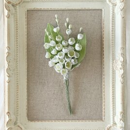 つまみ細工〉紫陽花のヘアゴム(水色と白) | iichi 日々の暮らしを