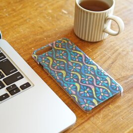 世界に一つの手描きスマホケース！お花