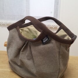 帆布グラニーバッグ(2)(茶)値下げ
