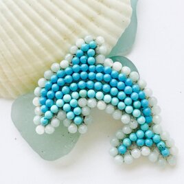 イルカ ブローチ