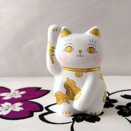 招き猫　瓢箪と打ち出の小槌　の画像