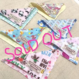 ふんわりガーゼハンカチ♡6枚セット✩女の子