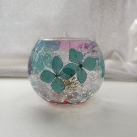 押し花キャンドル ミニの画像