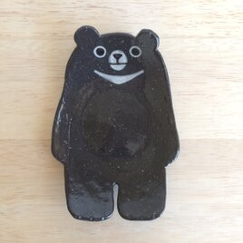 ツキノワグマ皿