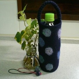 A.様ご予約品　ボトルホルダー　(茄子紺)