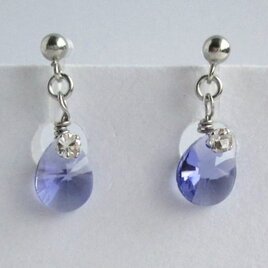 ダイヤピンとスワロのイヤリング【ｉ－100】