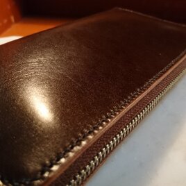 ﾙｶﾞﾄｰｼｮﾙﾀﾞｰ ラウンドファスナー財布 焦茶