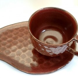【おうちカフェ】しのぎのカップとプレートセットの画像