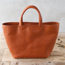 【受注製作】レザーミニトートバッグ lmtt-M ［ブラウン］