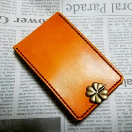 カスタムオーダーメイド 小銭入れコインケース カードホルダー付き レーザー刻印無料サービス