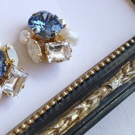 Grace　Blue　ピアス・イヤリングの画像