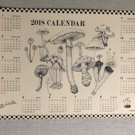 きのこの年間カレンダーの画像