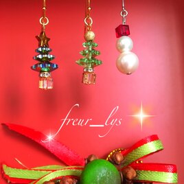 【恋する】クリスマスピアス♡each ¥1,200-