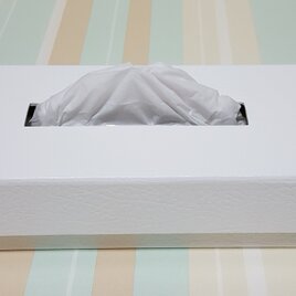 内側かわいい ティッシュボックスの箱