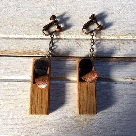 小さいカンナのイヤリング