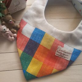 値下中⭐ふんわりやわらか☆バンダナガーゼスタイ