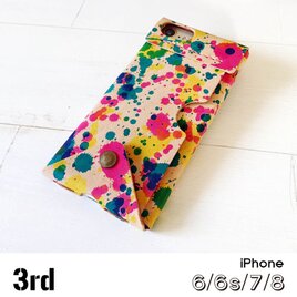 【受注制作】iPhoneケース『3rd』（iphone6/6s/7/8）｜drop三原色の画像