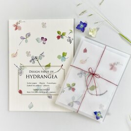 虹色紫陽花part 2 　秋色シンプルレター リニューアルの画像