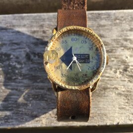 type:vector【経年変化で人生の旅を刻む 手作り腕時計】