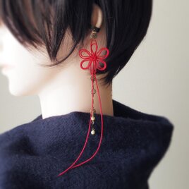 かたっぽイヤーカフ「ひとあしこつり・浮」