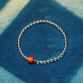 奈良鹿角茜染ブレスレット（インド茜）現在展示のみ　(デザイン、価格、変更の可能性あり）。