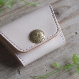 金ボタンみたいなコンチョのコインケース　【受注生産】