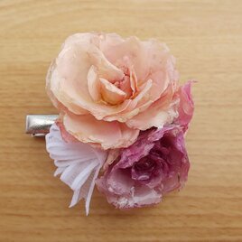 浴衣に‼️ 天然バラのコサージュの画像