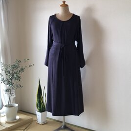 きものリメイク　ワンピース　正絹・小紋