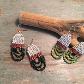 marrakish smoky black ∴ ピアス